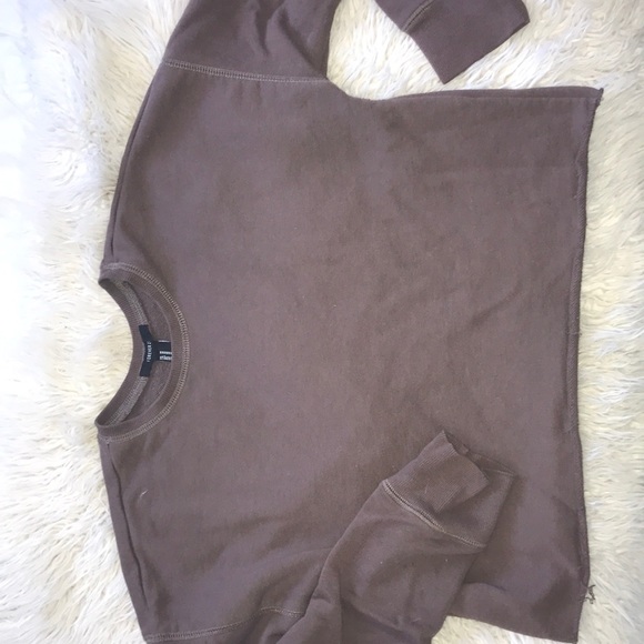 cropped crew neck - Picture 1 of 2